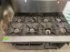 SOUTHBEND EIGHT BURNER RANGE W/ LOWER OVEN. - 5