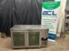 PERLICK TWO DOOR / GLASS DOOR BACK BAR COOLER. - 2