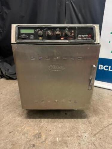HATCO HALF SIZE HEAT AND HOLDING CABINET.