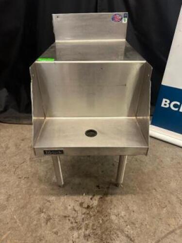 PERLICK 18" STAINLESS UNDER BAR BLENDER STAND.