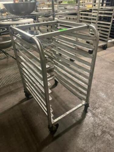 HALF SIZE 10 PAN TRAY RACK.