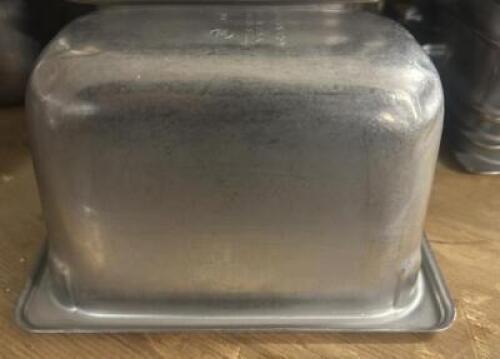 (12) 1/9TH SIZE STAINLESS INSERTS