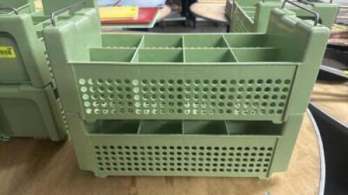 (2) SILVERWARE DISHRACK CADDYS