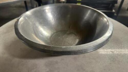 (4) 12" STAINLESS MIXING BOWLS