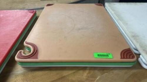 (3) 18" X 24" PLASTIC CUTTING BOARD SET.