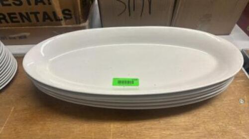 (5) 22" CHINA PLATTERS