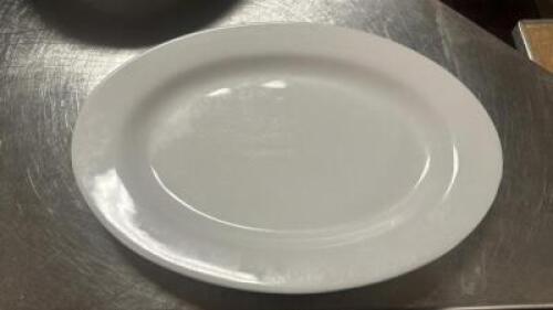 (12) 15" CHINA PLATTERS