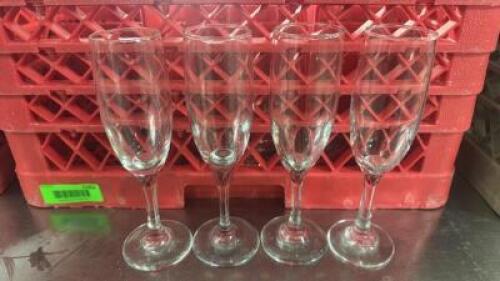 (26) CHAMPAGNE FLUTES.
