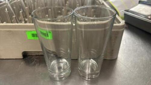 (16) TALL BAR GLASSES
