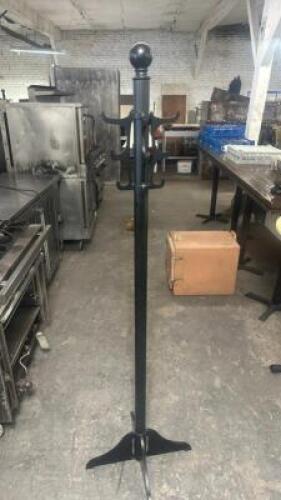 HEAVY DUTY METAL COAT RACK POST.