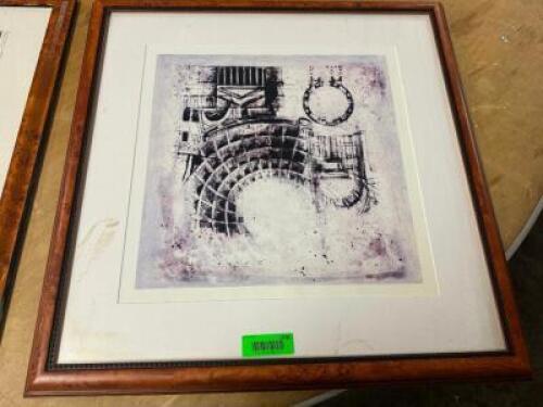 (2) SMALL FRAMED PRINTS