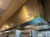 26.5 (3) SECTION STAINLESS EXHAUST HOOD SYSTEM W/ FIRE SUPPRESSION SYSTEM. - 4