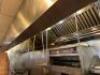 26.5 (3) SECTION STAINLESS EXHAUST HOOD SYSTEM W/ FIRE SUPPRESSION SYSTEM. - 5