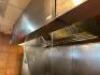 26.5 (3) SECTION STAINLESS EXHAUST HOOD SYSTEM W/ FIRE SUPPRESSION SYSTEM. - 6