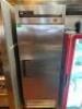 TRUE SINGLE DOOR REACH IN COOLER.