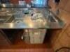 32' ALL STAINLESS CHEFS LINE W/ PASS THROUGH. COMES WITH MULTIPLE DRAWER AND DOOR COOLERS, HAND SINKS, SEVERAL WARMERS. - 2