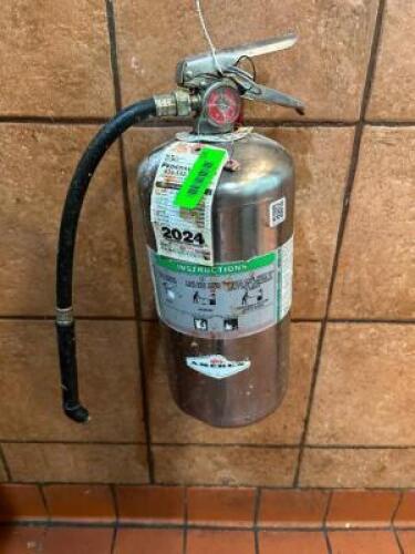 WET CHEMICAL FIRE EXTINGUISHER.