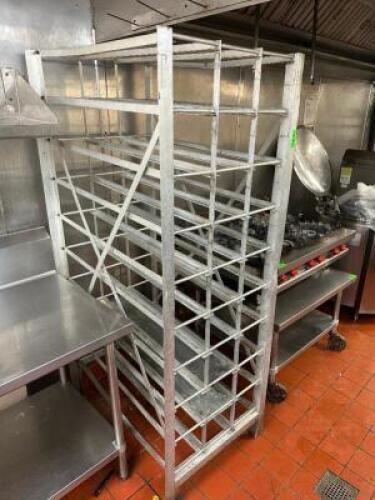 #10 ALUMINUM CAN RACK.