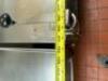 138" X 30" HEAVY DUTY STAINLESS PREP TABLE W/ CENTER SINK. - 6