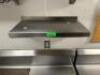 24" X 12" STAINLESS WALL SHELF - 2