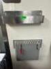18" STAINLESS SPEED RAIL AND WALL MOUNTED KNIFE RACK.
