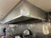 12' X 60" STAINLESS EXHAUST HOOD SYSTEM W/ FIRE SUPPRESSION SYSTEM