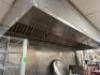 12' X 60" STAINLESS EXHAUST HOOD SYSTEM W/ FIRE SUPPRESSION SYSTEM - 3
