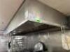12' X 60" STAINLESS EXHAUST HOOD SYSTEM W/ FIRE SUPPRESSION SYSTEM - 7