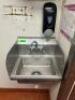 WALL MOUNTED STAINLESS HAND SINK. - 2