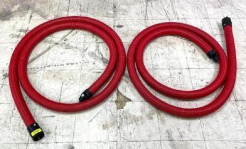 (2) BRUSHBEAST DUCT CLEANER HOSES