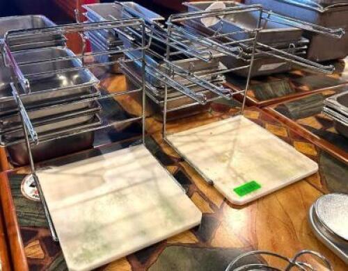(2) PLASTIC BAG DISPENSERS