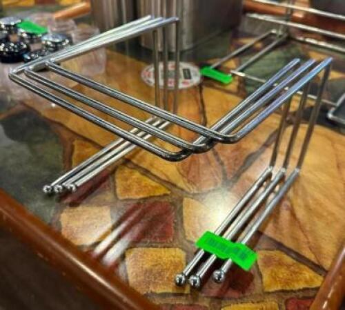 (3) PIZZA TRAY STANDS