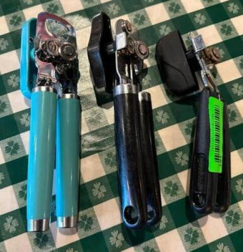 (3) ASSORTED CAN OPENERS