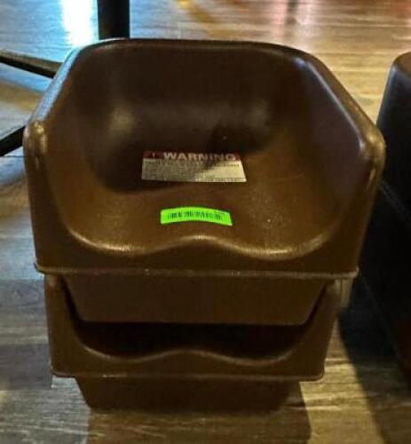 (2) BOOSTER SEATS