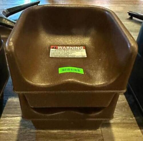 (2) BOOSTER SEATS