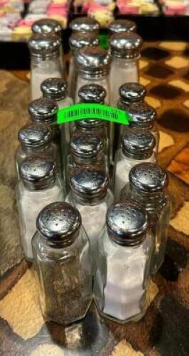 LARGE ASSORTMENT OF SALT AND PEPPER SHAKERS