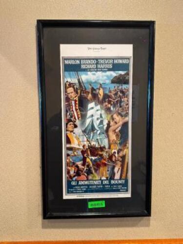 SMALL FRAMED MOVIE POSTER / PRINT.