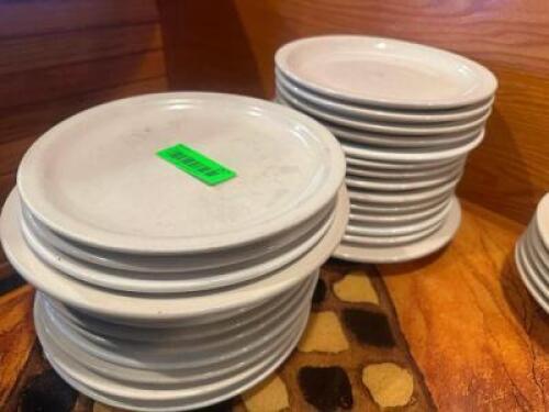 (24) ASSORTED 9" CHINA PLATES
