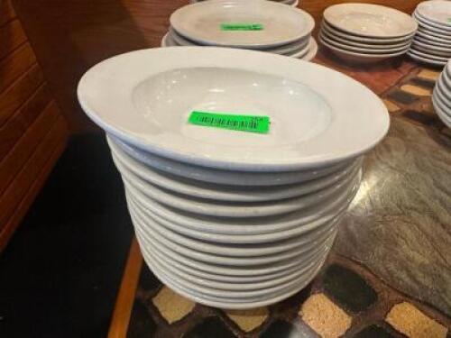 (12) 9" CHINA PASTA BOWLS