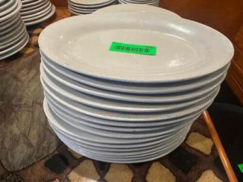(12) 10" CHINA PLATTERS