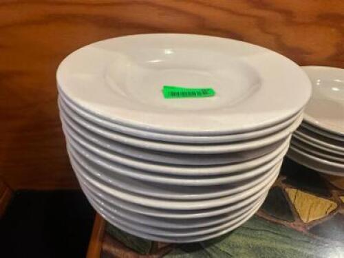(10) 12" CHINA PASTA BOWLS