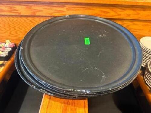 (5) 27" OVAL TRAYS