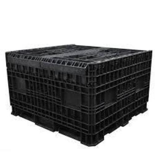 DESCRIPTION: (1) COLLAPSIBLE BULK CONTAINER BRAND/MODEL: ORBIS #14L050 INFORMATION: BLACK SIZE: 8.4 CU FT, 32 IN X 30 IN X 25 IN, 4-WAY ENTRY, STACKAB