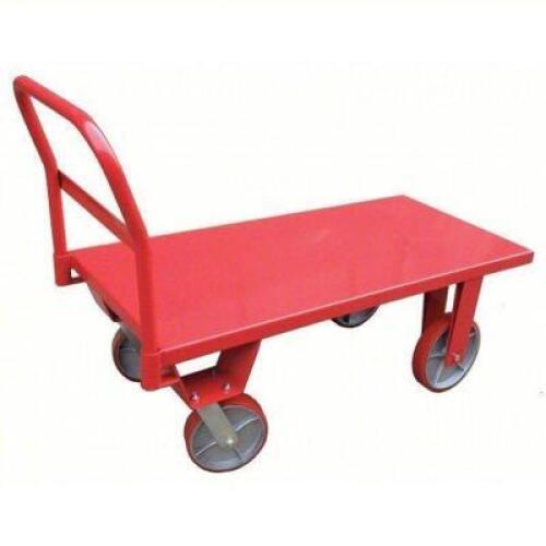 DESCRIPTION: (1) GENERAL PURPOSE PLATFORM TRUCK BRAND/MODEL: DAYTON #13X501 INFORMATION: STEEL-DECK, RED, 4000 LB CAPACITY SIZE: 60" X 30" RETAIL$: $5