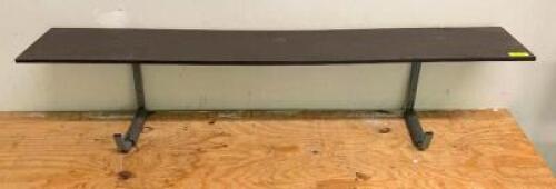 6' WALL MOUNT SHELF