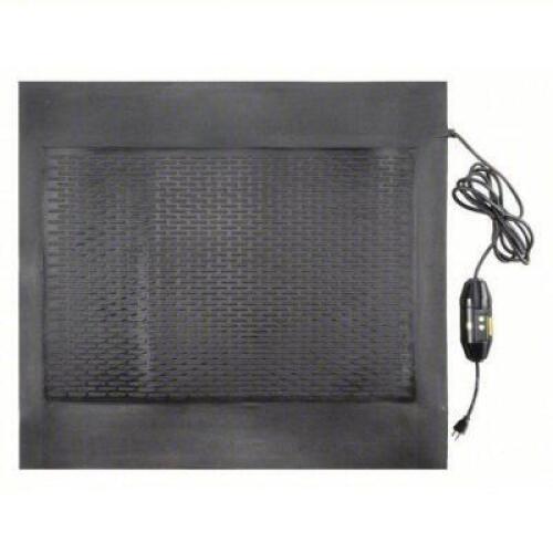 DESCRIPTION: (1) PORTABLE ELECTRIC HEATED FLOOR MAT BRAND/MODEL: COZY #35WX79 INFORMATION: BLACK SIZE: 33" X 35" RETAIL$: $225.34 EA QTY: 1