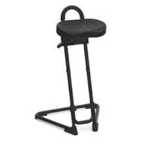 DESCRIPTION: (1) SIT-STAND WITH SWIVEL SEAT BRAND/MODEL: SHOPSOL #1010241 INFORMATION: BLACK RETAIL$: $274.95 EA QTY: 1