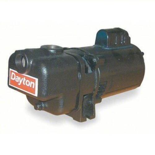 DESCRIPTION: (1) CENTRIFUGAL PUMP BRAND/MODEL: DAYTON #4UA65 INFORMATION: 115/230V AC, 90 FT MAX HEAD, 1 1/2 IN COMPAT INTAKE AND DISCH RETAIL$: $620.
