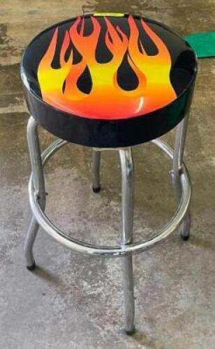 UPHOLSTERED STOOL