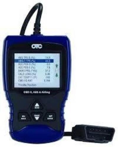 DESCRIPTION: (1) SCANNER TOOL BRAND/MODEL: OTC #3209 INFORMATION: OBD II, ABS, & AIRBAG RETAIL$: $129.99 EA QTY: 1
